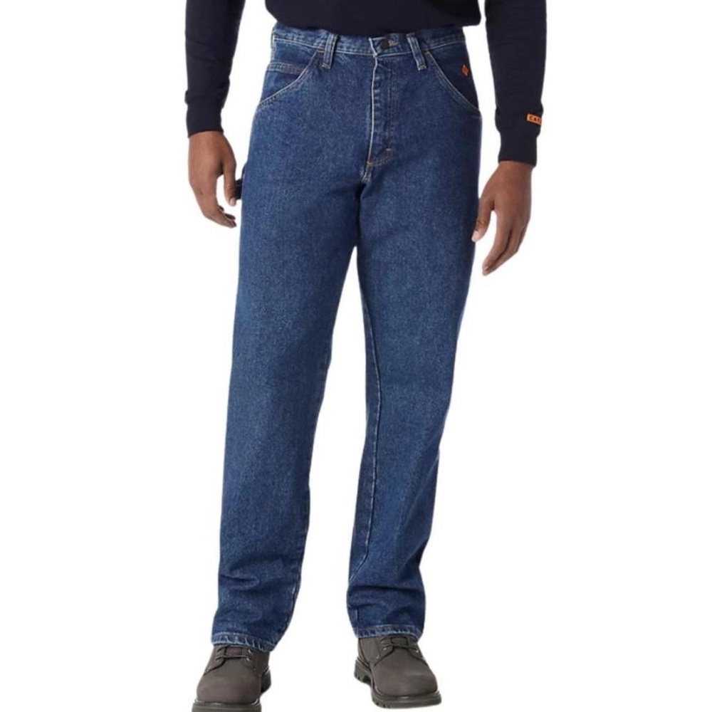 Wrangler 31 x Carhartt Relaxed Fit Flame Resistant jeans utility denim pants